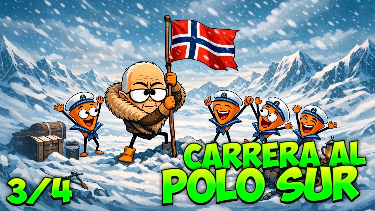 Los noruegos llegaron primero… y le dejaron un regalo a Scott