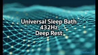 432 Hz Universal Sleep Bath for Deep Rest | Miracle Tone Labs