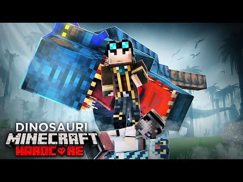 SOPRAVVIVO con i miei amici nel mondo dei DINOSAURI su MINECRAFT