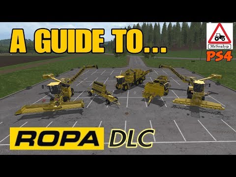 Farming Simulator 17 PS4: A Guide to... ROPA DLC