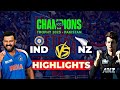 Champion Trophy Final2025 India Vs New Zealand Youtube Video