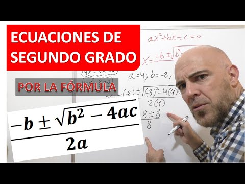 4 ECUACIONES DE SEGUNDO GRADO RESUELTAS USANDO LA FÓRMULA