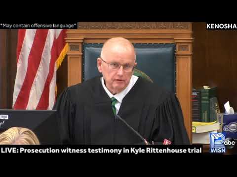 LIVE: Prosecution witness testimony in Kyle Rittenhouse trial (may contain offensive language) WI…