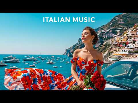 🎶 Italian Vibes & Mediterranean Dreams Music 🎶 2+ Hours Relaxing Amalfi Coast & Lake Como Scenery
