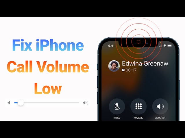 fix iphone call volume low