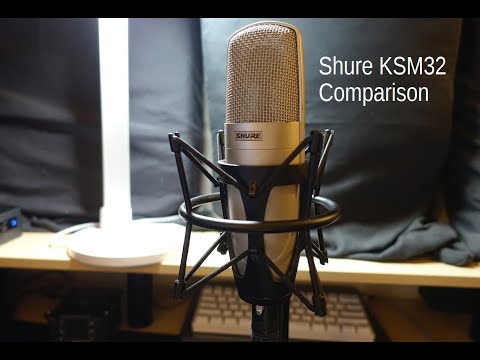 Shure KSM32 (Compared to TLM 103, MKH 416, SM7B, NT1, CAD E100S, Neat King Bee)