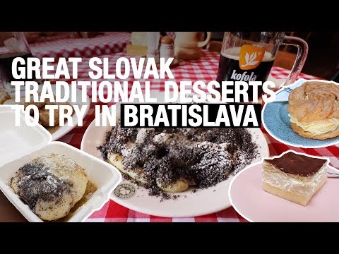 GREAT Slovak Traditional Desserts to Try in Bratislava