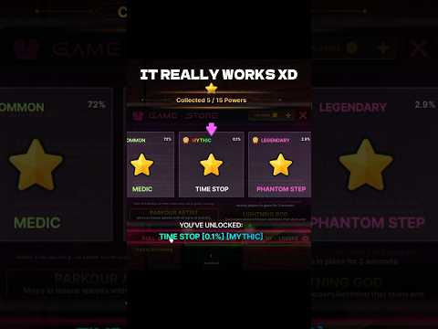 GUIDE HOW TO GET MYTHIC POWER #roblox #inkgame #squidgame #mythicpower #powerrolls #timestoppower