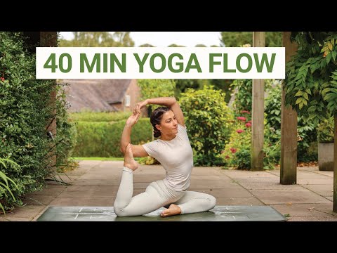 40 Min Full Body Yoga Flow | Intermediate Yoga Routine For Strength & Flexibility
