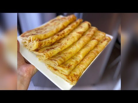 RECETTE - MSEMENS FACILE ÉTAPE PAR ÉTAPE