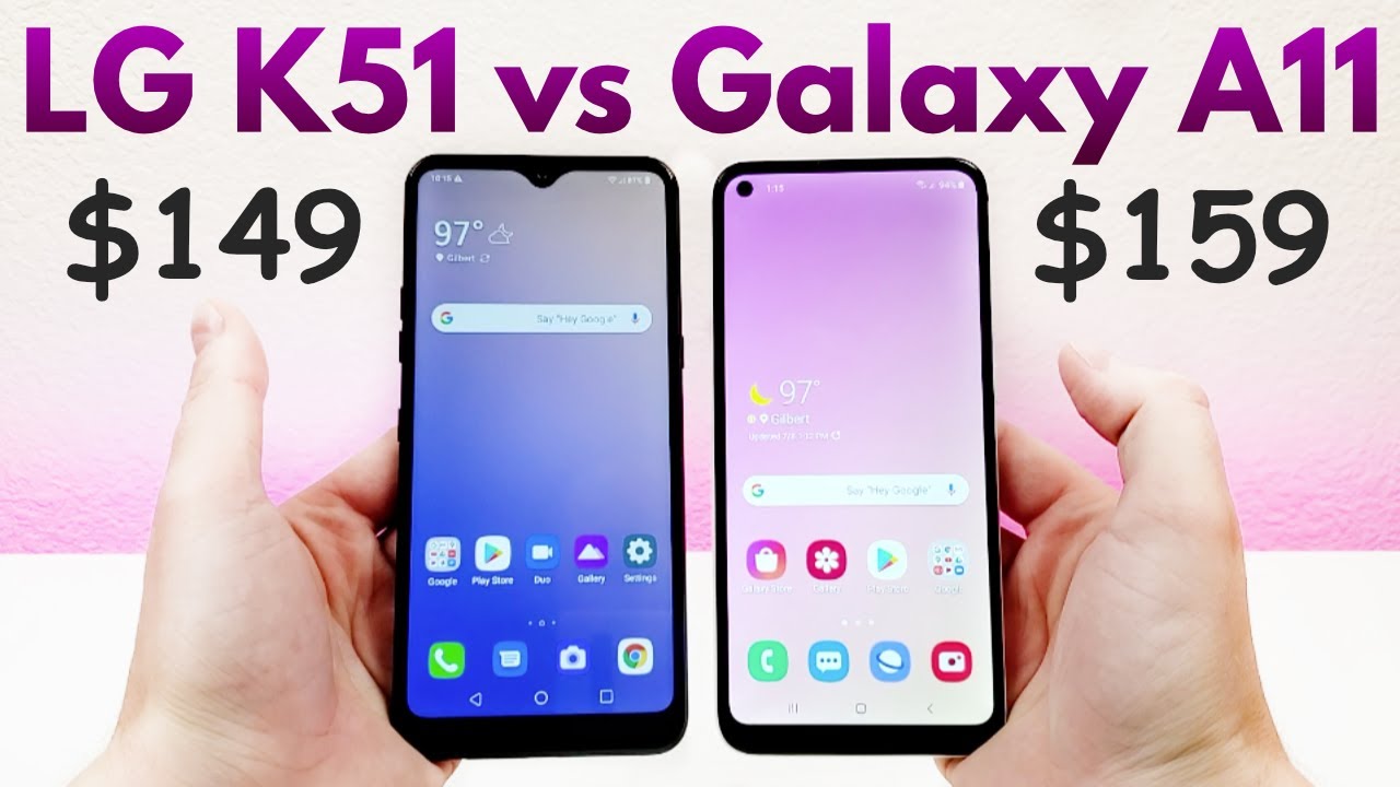 LG K51 vs Samsung Galaxy A11 - Who Will Win?