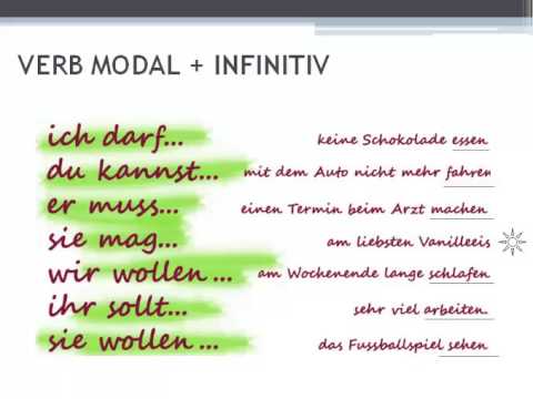 Germana pentru incepatori. Lectia 22. Grammatik: Modalverben