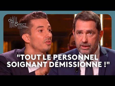 Jérémy Ferrari questions Christophe Castaner about the situation in hospitals in France