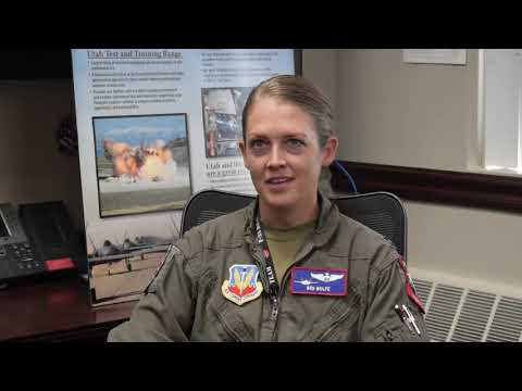 USAF F-35 Demonstration Team Pilot Captain Kristin 'BEO' Wolfe, DPG Women's Equality Day Interview
