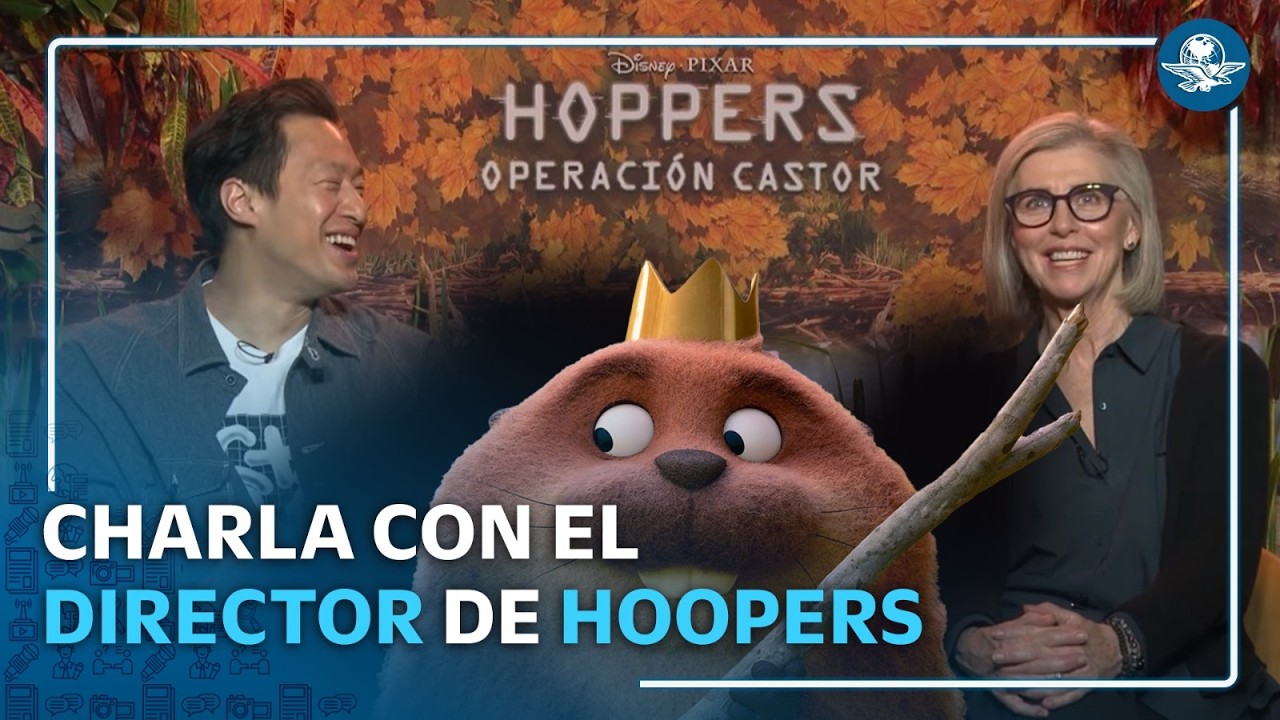 Hoppers de Pixar: La película que usa robots para salvar al reino animal del cemento