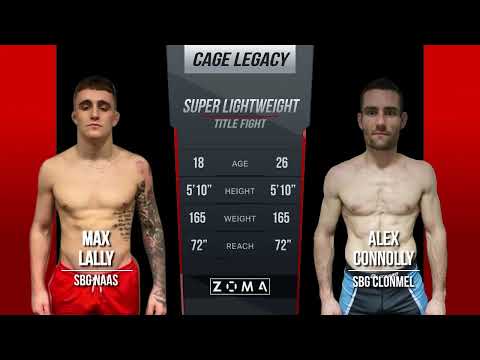 Max Lally (SBG Naas) V Alex Connolly (SBG Clonmel) - Cage Legacy 14