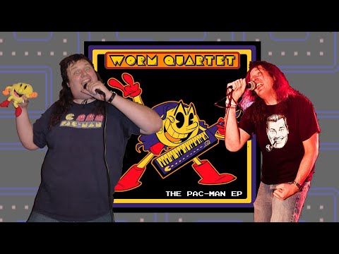 WORM QUARTET a.k.a. THAT TOTALLY OBSESSED PAC-MAN GUY presents THE PAC-MAN EP!  (Kickstarter Video)