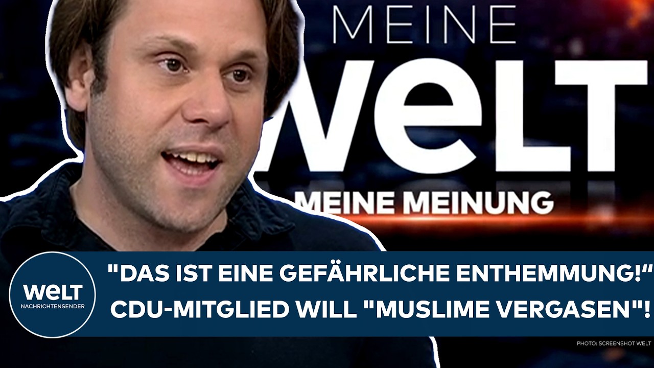 DEUTSCHLAND: "Das ist eine gefährliche Enthemmung!“ CDU-Mitglied will "Muslime vergasen"!