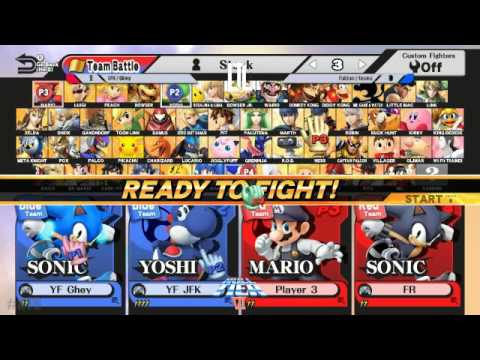 JFK/Ghey Vs. Fabian/Jesus - Roll Tier 6 Smash 4 Doubles
