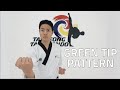 Green Tip Pattern By Taeseong Taekwondo