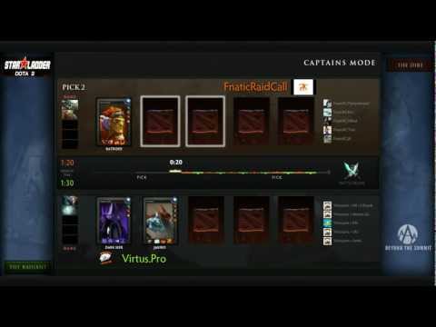 Fnatic.EU vs VP - Game 2 (Starladder Season 4 LAN Finals)