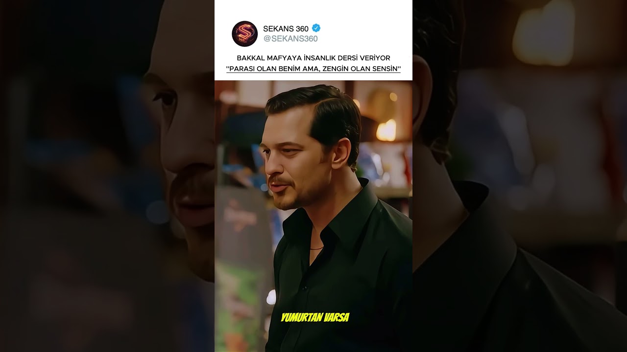 Bakkal Eşref Tek'e İnsanlık Dersi Veriyor