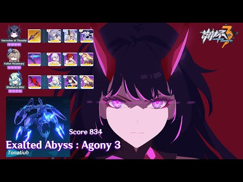 Exalted Abyss Tonatiuh Gameplay | Honkai Impact 3