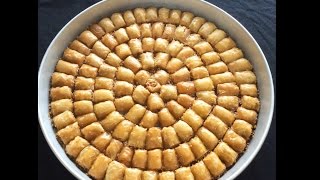 Lokmalık Kesme Baklava (El Açması)