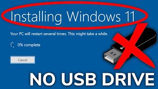 How to Clean Install Windows 11 without a USB Drive