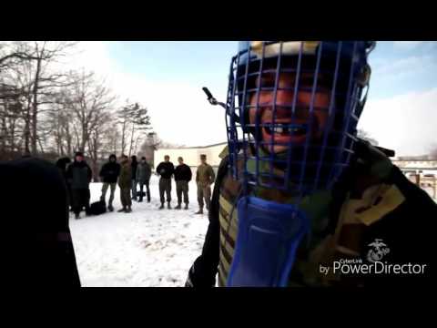 UFC FIGHTERS TRY OUT MARINE CORPS MARTIAL ARTS
