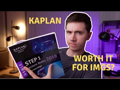 Are Kaplan lecture notes good for USMLE Step 1 (IMG)