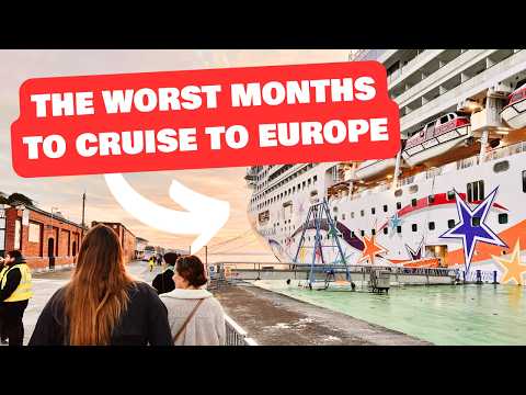 The WORST months to cruise to Europe