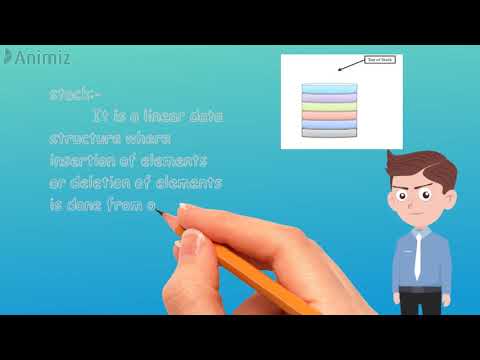 ANIMATION VIDEO ON STACK DATA STRUCTURE