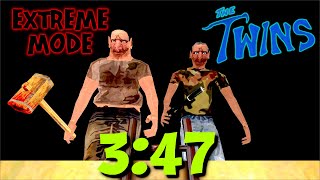 The Twins - Extreme Mode Speedrun (Roof Escape, 3:47, WR)