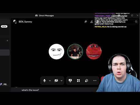 he turned his mic on