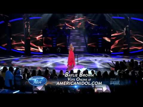 Baylie Brown - Amaze - American Idol Top  12 Girls