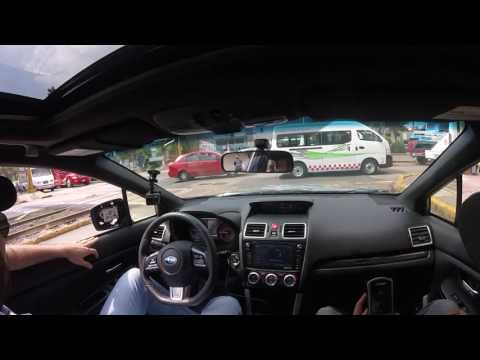 Subaru WRX STI test with Repro Cobb Stage 2 downpipe and Injen catback.