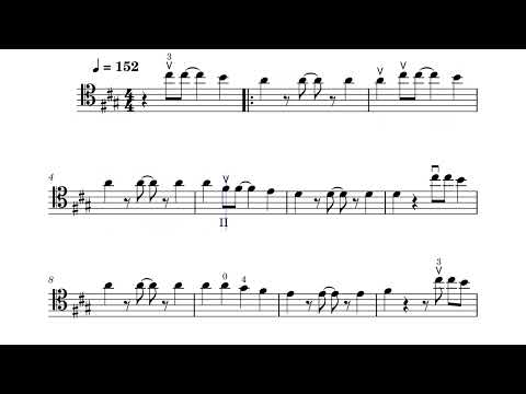 7th Position Pattern 3 - Laissez les bon temps rouler