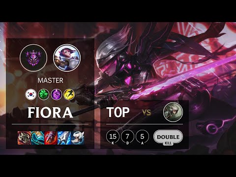 Fiora Top vs Camille - KR Master Patch 10.25