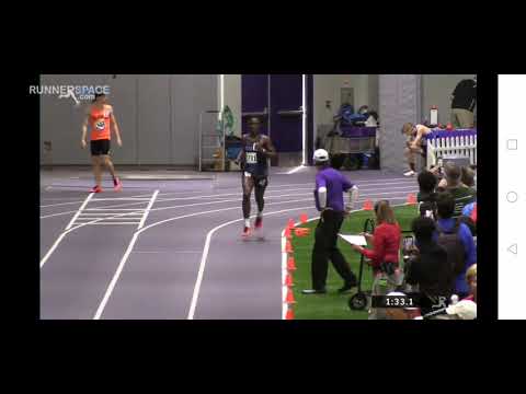 UW HS Invite 2020 Boys 800m Heat 1