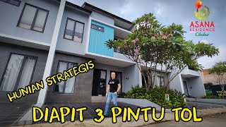 Hunian Strategis, Diapit 3 Pintu Tol, Selangkag Kawasan Bisnis, Asana Residence Cibubur