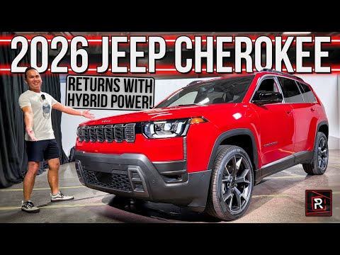 The 2026 Jeep Cherokee Is A Reborn Authoritative SUV Name With Electrified Hybrid Power