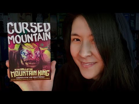 Cursed Mountain | Solo Board Game PaRTy!!! (Playthrough and Review/ Tutorial, yup!)