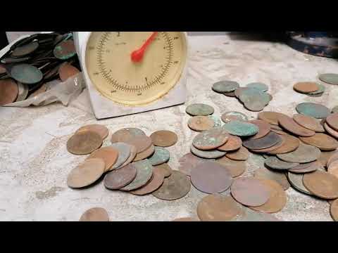 over 3kgs of scrap copper coins very happy with it