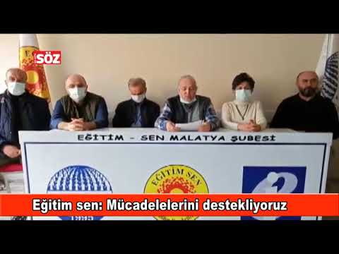 Barışçıl ve demokratik mücadelelerini destekliyoruz!