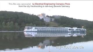 preview picture of video 'AVALON LUMINARY vor Walhalla Donau MusikDampfer European Ship Travel holiday in HDTV mp4 3D'