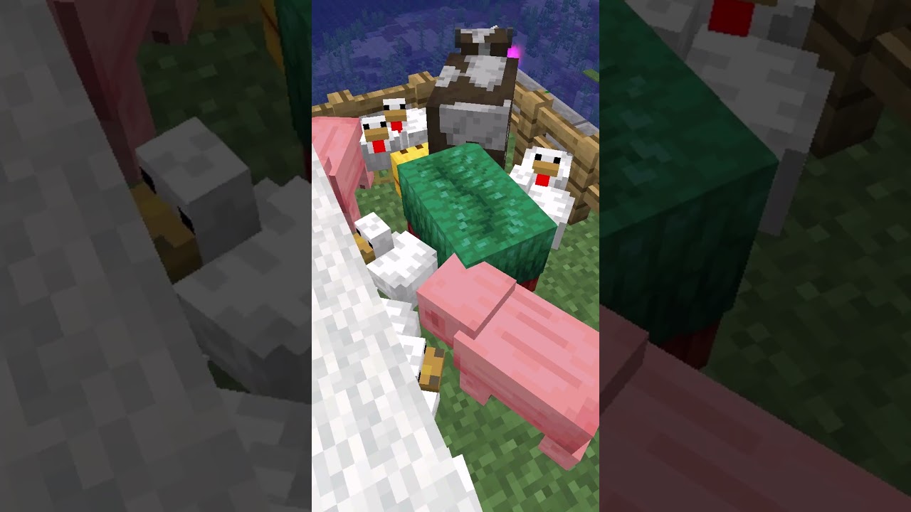 マインクラフトにこんな動物がいたなんて #マインクラフト #minecraft #スニッファー