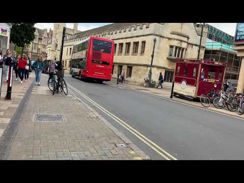Stagecoach Bus Route 8 Passing Cambridge city centre