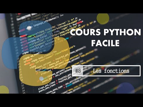 Cours Python Facile | 8# Les fonctions