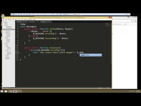 Learn How to Build a Complete PHP Application with Login – Video 4